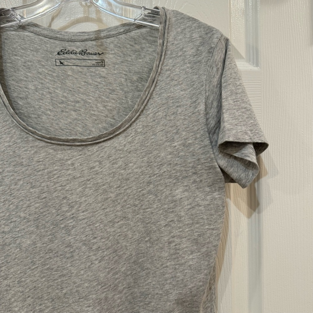 Women's Eddie Bauer Essential Slub Short-Sleeve Scoop-Neck T-Shirt - Picture 7 of 10